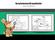 Omslag van Educatieve kruiswoordraadsels voor kinderen