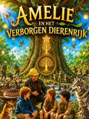 Omslag van Amelie en het Verborgen Dierenrijk