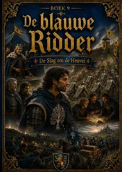 Omslag van Boek 9, De Blauwe Ridder - De Slag om de Heuvel