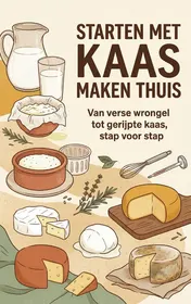 Omslag van Starten met Kaas Maken Thuis
