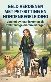 Omslag van Geld verdienen met pet-sitting en hondenbegeleiding
