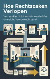 Omslag van Hoe Rechtszaken Verlopen