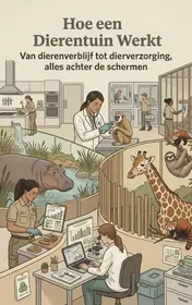 Omslag van Hoe een Dierentuin Werkt