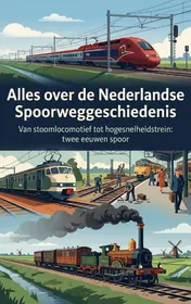 Omslag van Alles over de Nederlandse Spoorweggeschiedenis
