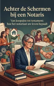 Omslag van Achter de Schermen bij een Notaris