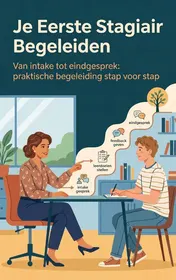 Omslag van Je Eerste Stagiair Begeleiden