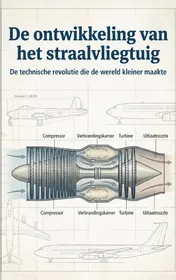 Omslag van De ontwikkeling van het straalvliegtuig