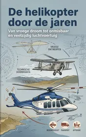 Omslag van De helikopter door de jaren