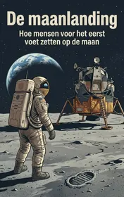 Omslag van De maanlanding