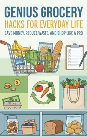 Omslag van Genius Grocery Hacks for Everyday Life