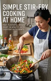 Omslag van Simple Stir-Fry Cooking at Home