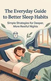 Omslag van The Everyday Guide to Better Sleep Habits