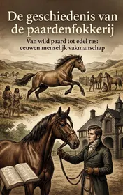 Omslag van De geschiedenis van de paardenfokkerij