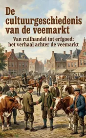 Omslag van De cultuurgeschiedenis van de veemarkt