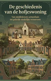 Omslag van De geschiedenis van de hofjeswoning