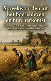 Omslag van Spreekwoorden uit het boerenleven en hun herkomst