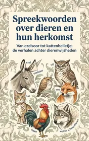 Omslag van Spreekwoorden over dieren en hun herkomst