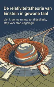 Omslag van De relativiteitstheorie van Einstein in gewone taal