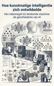 Omslag van Hoe kunstmatige intelligentie zich ontwikkelde