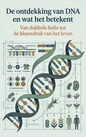 Omslag van De ontdekking van DNA en wat het betekent