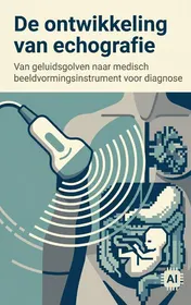 Omslag van De ontwikkeling van echografie