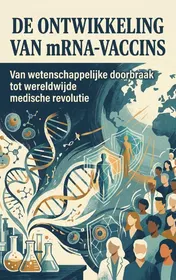 Omslag van De ontwikkeling van mRNA-vaccins