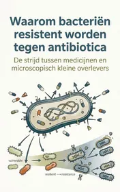 Omslag van Waarom bacteriën resistent worden tegen antibiotica