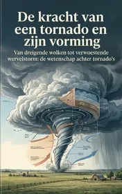 Omslag van De kracht van een tornado en zijn vorming