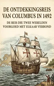 Omslag van De ontdekkingsreis van Columbus in 1492
