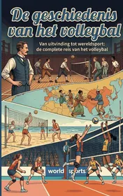 Omslag van De geschiedenis van het volleybal