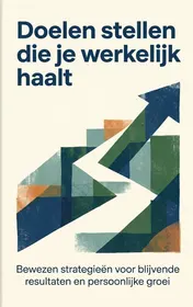 Omslag van Doelen stellen die je werkelijk haalt