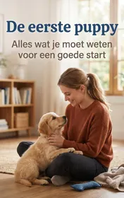 Omslag van De eerste puppy