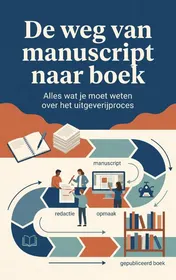 Omslag van De weg van manuscript naar boek