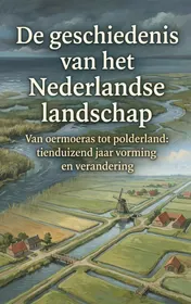 Omslag van De geschiedenis van het Nederlandse landschap