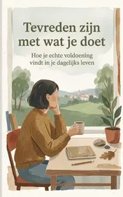 Omslag van Tevreden zijn met wat je doet