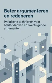 Omslag van Beter argumenteren en redeneren