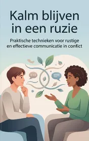 Omslag van Kalm blijven in een ruzie