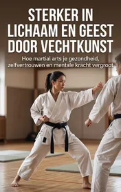 Omslag van Sterker in lichaam en geest door vechtkunst