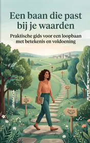 Omslag van Een baan die past bij je waarden