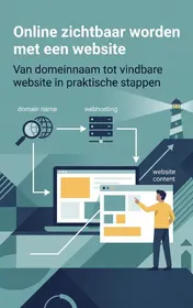 Omslag van Online zichtbaar worden met een website