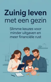 Omslag van Zuinig leven met een gezin