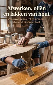 Omslag van Afwerken, oliën en lakken van hout