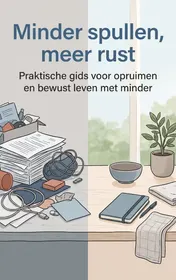 Omslag van Minder spullen, meer rust