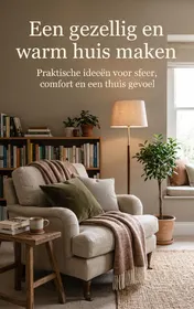 Omslag van Een gezellig en warm huis maken