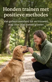 Omslag van Honden trainen met positieve methodes
