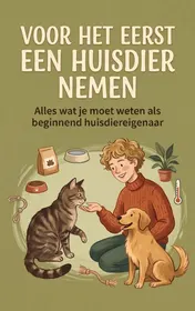 Omslag van Voor het eerst een huisdier nemen