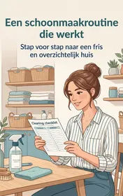 Omslag van Een schoonmaakroutine die werkt