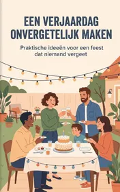 Omslag van Een verjaardag onvergetelijk maken