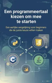 Omslag van Een programmeertaal kiezen om mee te starten