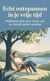 Omslag van Echt ontspannen in je vrije tijd